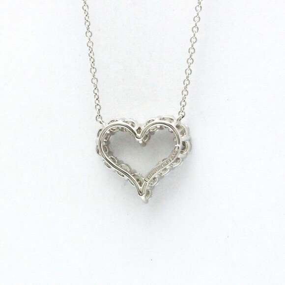 Tiffany Sentimental Heart Necklace Platinum Diamond Men,Women Fashion Pendant... - Picture 5 of 12